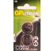 GP GPCR2032-7C2 Элемент питания CR2032 литиевый, 2шт