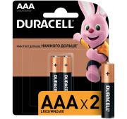 Duracell LR03 BASIC CN Батарейка типа AAA (2 шт в уп)