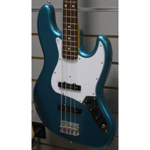 CoolZ ZJB-1R Jazz Bass бас-гитара, цвет синий, Япония USED