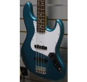 CoolZ ZJB-1R Jazz Bass бас-гитара, цвет синий, Япония USED