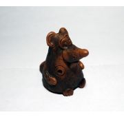 Керамика Щипановых SM11 Свистулька маленькая Мышь