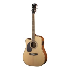 Cort AD880CE LH NS электроакустическая леворукая гитара с вырезом, цвет натуральный матовый