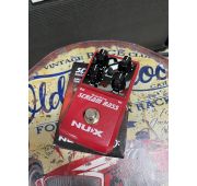 Nux Scream-Bass Педаль эффекта перегруза, для бас-гитары USED