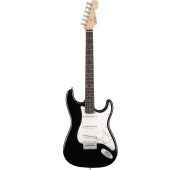 Fender Squier MM Stratocaster Hard Tail Black электрогитара, цвет чёрный