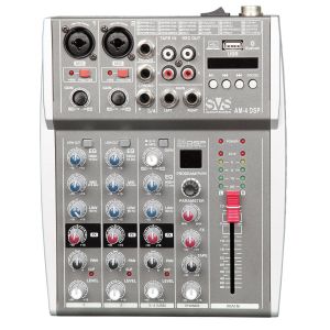 SVS Audiotechnik mixers AM-4 DSP Микшерный пульт аналоговый, 4-канальный