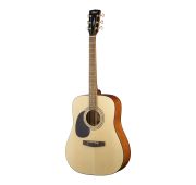 Cort AD810 LH OP акустическая гитара, левосторонняя, корпус  дредноут, верх ель, корпус махогани, гриф из красного дерева с накладкой из палисандра, мензура 25.6