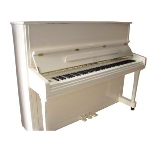 Samick JS121MD/WHHP пианино,120x149x61, 264кг, струны 'Roslau'(нем.), полир., белый