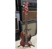 Fender Aerodyne Jazz Bass бас-гитара, цвет красный USED