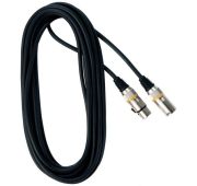Rockcable RCL30356 D7 Микрофонный кабель XLR(М) XLR(F) 6 м металлический корпус