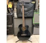 Cort AB850F BK Acoustic Bass Series электроакустическая бас-гитара, с вырезом, черная УЦЕНКА