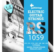Galli RS1059 Комплект струн для 7-струнной электрогитары, натяжение REGULAR LIGHT