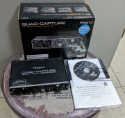 Roland Quad-Capture аудио интерфейс, выставочный экземпляр