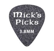 D'Andrea BASS-2 Mick’s Picks Медиаторы для бас-гитары (3шт), толщина 3.8мм
