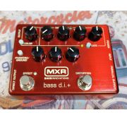 MXR M80 bass d.i.+ Brushed Red Limited Edition басовая педаль - дисторшн, выставочный образец