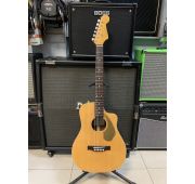 Fender Malibu CE электроакустическая гитара Parlor USED