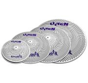 KingDo LISTEN SET 14«+16»+18«+20» SILVER комплект тарелок, специальный сплав, medium