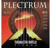 Thomastik AC111 Plectrum Комплект струн для акустической гитары, сталь/бронза, 011-050