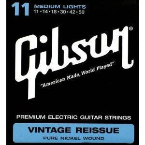 Gibson SEG-VR11 Vintage Reissue Electric струны для электрогитары, .011-.050, никель