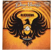 Dean Markley DM8020 Blackhawk 80/20 Комплект струн для акустической гитары, с покрытием, 12-53