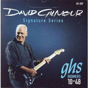 GHS David Gilmour Blue Signature набор струн для электрогитары, никелированная сталь, 10-48