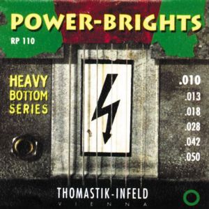 Thomastik RP110 Power-Brights Heavy Bottom Комплект струн для электрогитары, 10-50