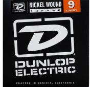 Dunlop DEN0946 комплект струн для электрогитары, никелированные, Light/Heavy, 9-46