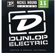 Dunlop DEN1150 комплект струн для электрогитары, никелированные, Medium Heavy, 11-50