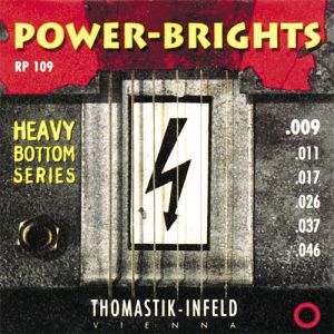 Thomastik RP109 Power-Brights Heavy Bottom Комплект струн для электрогитары, 9-46