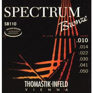 Thomastik SB110 Spectrum Bronze Комплект струн для акустической гитары, сталь/бронза, 010-050