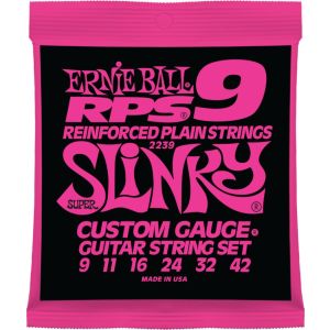 Ernie Ball 2239 струны для эл.гитары RPS9 Super Slinky (9-11-16-24w-32-42)