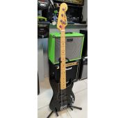 Fender American Deluxe Precision Bass PJ бас гитара, цвет черный, США 2014 USED