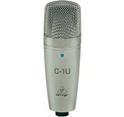Behringer C-1U cтудийный конденсаторный микрофон с USB выходом