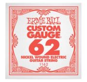 Ernie Ball 1162 струна для электро и акустических гитар. Сталь, калибр .062