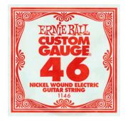 Ernie Ball 1146 струна для электро и акустических гитар. никель, в оплётке, калибр .046