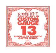 Ernie Ball 1013 струна для электро и акустических гитар. Сталь, калибр .013