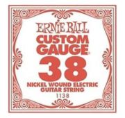 Ernie Ball 1138 струна для электро и акустических гитар. Никель, в оплётке, калибр .038