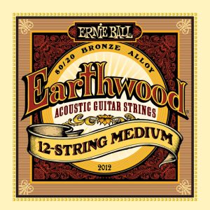Ernie Ball 2012 струны для 12стр. акуст.гитары Earthwood 80/20 Bronze 12 Medium (11-11.15-15.24w-10.30-14.42-22w.52-28)