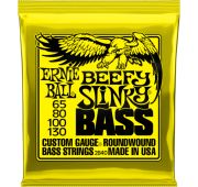 Ernie Ball 2840 струны для бас-гитары Nickel Wound Bass Beefy Slinky (65-80-100-130)