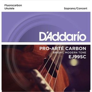 D'Addario EJ99SC Pro-Arte Carbon Комплект струн для укулеле сопрано/концертного