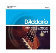 D'Addario EJ99T Pro-Arte Carbon Комплект струн для укулеле тенор