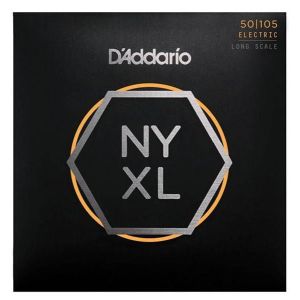 D'Addario NYXL50105 Комплект струн для бас-гитары, Long Scale, Medium, 50-105