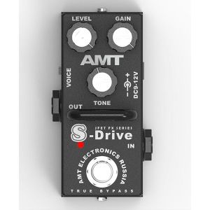 AMT SD-2 S-Drive mini Гитарная педаль перегруза, AMT Electronics