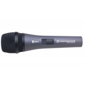 Sennheiser E 835-S Динамический вокальный микрофон с выключателем, кардиоида