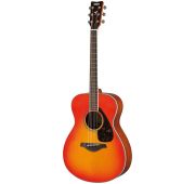 Yamaha FS820 AB акустическая гитара, цвет осенний санбёрст