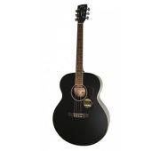 Cort CJ-MEDX BKS электроакустическая гитара, черная