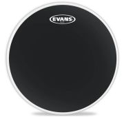 Evans B14HBG Пластик для малого барабана 14«, серия Hydraulic Black Coated, двухслойный с маслянной прослойкой, толщина 0,001»х внешний - 7.5, внутренний - 6.5, цвет - черный.