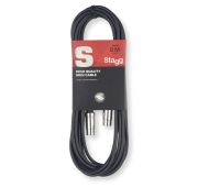 Stagg SMD3 высококачественный МIDI-кабель. Длина: 3 м., черный