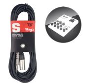 Stagg SAC6PSXM аудио кабель (XLR (F) - стерео джек 1/4