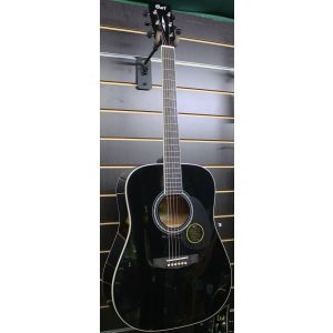 Cort EARTH 100 BK акустическая гитара, цвет черный