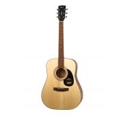 Cort AD810 OP акустическая гитара, корпус дредноут, верх ель, корпус махогани, гриф из красного дерева с накладкой из палисандра, мензура 25.6